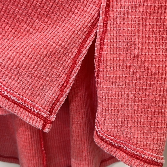 FREE PEOPLE WE THE FREE Kai Thermal Henley Top Size XS Oversized - Picture 12 of 16